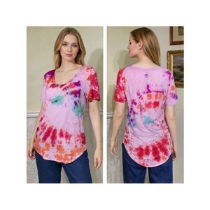 Babaton Ultra Soft Tie Dye Short Sleeve T-Shirt